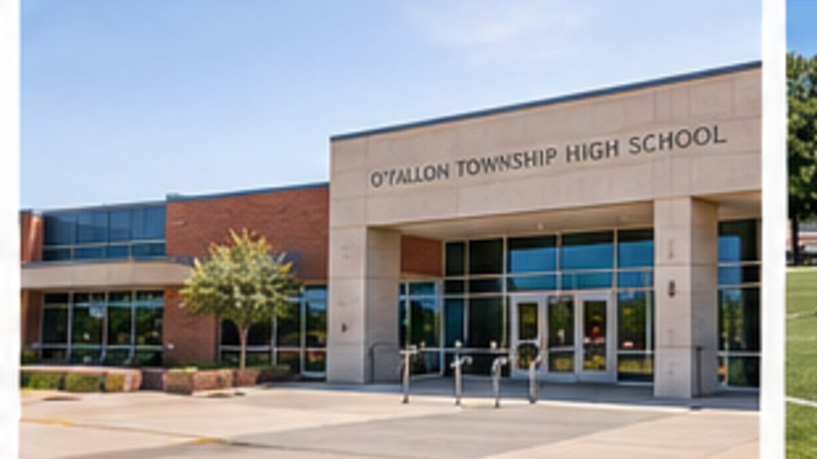 Community and schools illustration